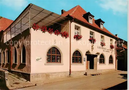 AK / Ansichtskarte  Escherndorf Gasthaus zum Engel Escherndorf