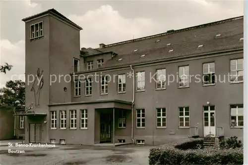 AK / Ansichtskarte  Bautzen St Benno Krankenhaus Bautzen