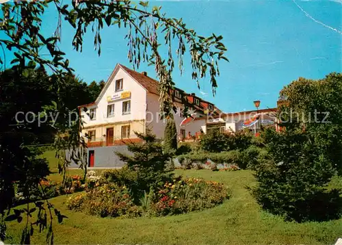 AK / Ansichtskarte  Schoenbach_Dillkreis Restaurant Haus Waldblick Schoenbach Dillkreis