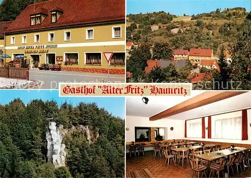 AK / Ansichtskarte  Weigendorf_Oberpfalz Gasthof Alter Fritz Haunritz Panorama Gaststube Weigendorf Oberpfalz