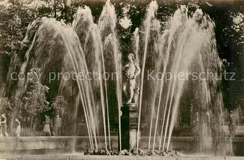 AK / Ansichtskarte  Peterhof_St_Petersburg Brunnen Adam  Peterhof_St_Petersburg