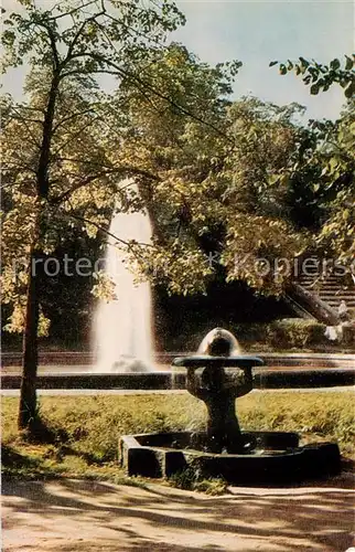 AK / Ansichtskarte 73862776 Peterhof_St_Petersburg Brunnen Triton Menageri Peterhof_St_Petersburg