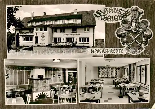 AK / Ansichtskarte  Lippertsreute Gasthof Pension Haus Schellenberg Gastraum Lippertsreute