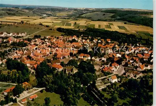 AK / Ansichtskarte  Borgholz_Borgentreich Fliegeraufnahme Borgholz Borgentreich