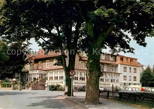 AK / Ansichtskarte  Neuhaus_Solling Hotel Sollinger Hof Neuhaus Solling