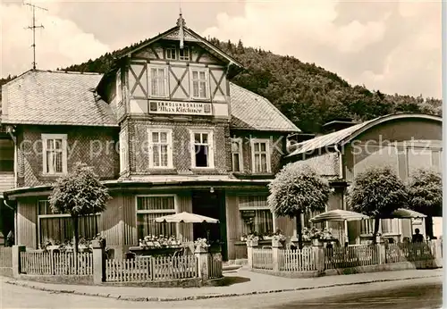 AK / Ansichtskarte  Sitzendorf_Thueringen Erholungsheim Max Kirchner Sitzendorf Thueringen