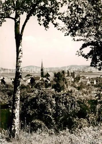 AK / Ansichtskarte  Kottenheim__Rheinland-Pfalz Panorama mit Kirche 