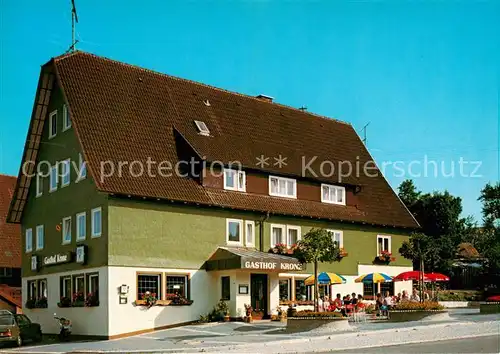 AK / Ansichtskarte  Wittlensweiler Gasthof Pension Krone Wittlensweiler