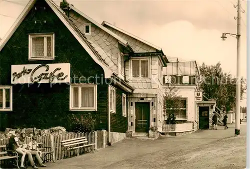 AK / Ansichtskarte  Hinterrod_Waffenrod HO-Speiserestaurant Park-Café Hinterrod Waffenrod