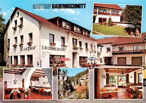 AK / Ansichtskarte 73863033 Kirchenbirkig Gasthof Pension Café Bauernschmitt Kirchenbirkig
