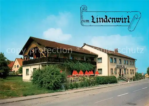 AK / Ansichtskarte  Grossweingarten Hotel Restaurant zum Lindenwirt Grossweingarten