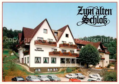 AK / Ansichtskarte 73863041 Kirchensittenbach Hotel Restaurant Zum alten Schloss Kirchensittenbach