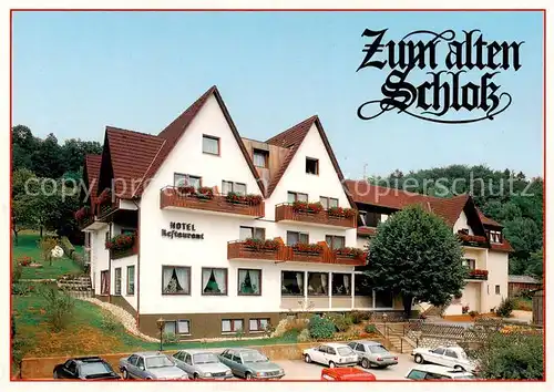 AK / Ansichtskarte  Kirchensittenbach Hotel Restaurant Zum alten Schloss Kirchensittenbach