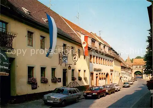 AK / Ansichtskarte  Prichsenstadt Gasthof Zum Storch Prichsenstadt