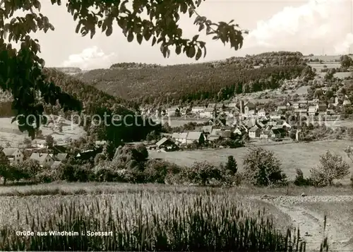 AK / Ansichtskarte  Windheim_Hafenlohr Panorama Windheim Hafenlohr