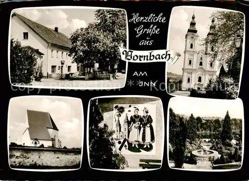 AK / Ansichtskarte 73863090 Vornbach Gasthaus Kirche Teilansichten Vornbach