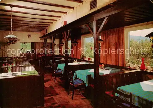 AK / Ansichtskarte  Leutershausen_Hirschberg_Bergstrasse Hotel Restaurant Sonnenhof Gatstube Leutershausen_Hirschberg