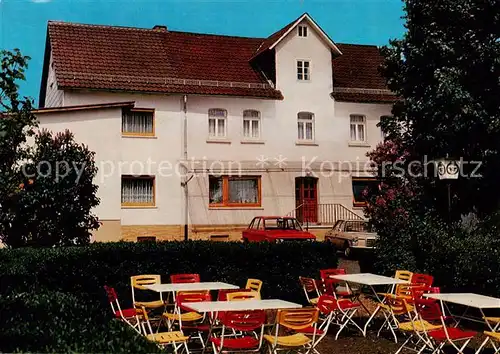 AK / Ansichtskarte  Marburg_Lahn Ausflugslokal Sellhof Freiterrasse Marburg_Lahn