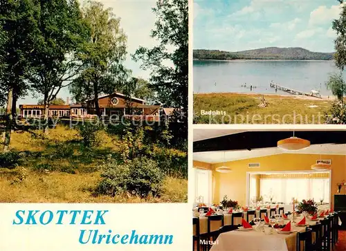 AK / Ansichtskarte 73863140 Fritidsgard_Sweden Skottek Ulricehamn Badplats Matsal 