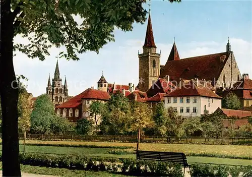 AK / Ansichtskarte 73863157 Ansbach_Mittelfranken Gumbertus und Johanniskirche Ansbach Mittelfranken