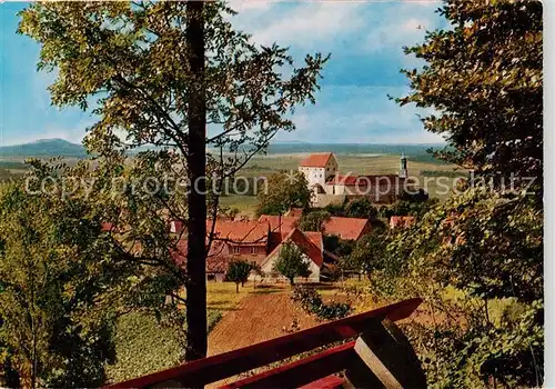 AK / Ansichtskarte 73863160 Spielberg_Gnotzheim mit Schloss Spielberg Gnotzheim