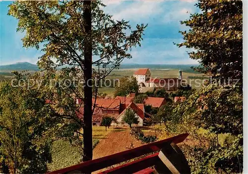 AK / Ansichtskarte  Spielberg_Gnotzheim mit Schloss Spielberg Gnotzheim