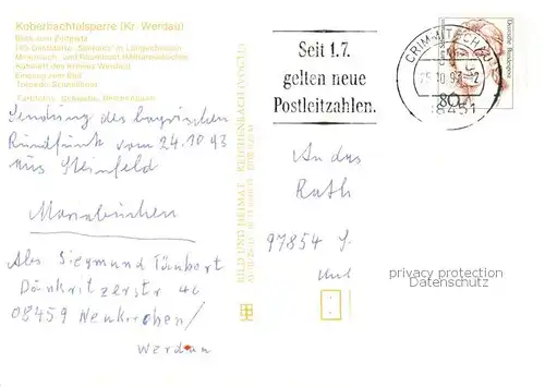 AK / Ansichtskarte  Koberbachtalsperre_Zwickau Zeltplatz HOG Seehaus in Langenhessen Minensuch und Raeumboot Eingang zum Bad Torpedo Schnellboot 