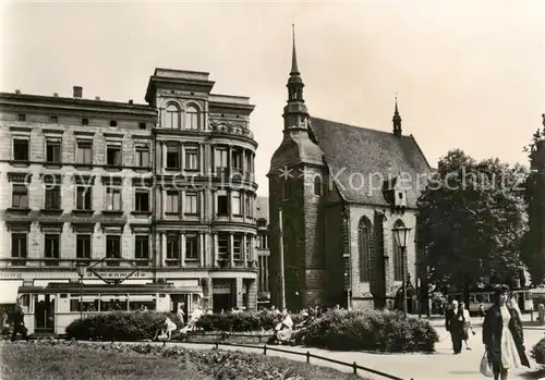 AK / Ansichtskarte 73863181 Goerlitz__Sachsen Platz der Befreiung mit Frauenkirche 