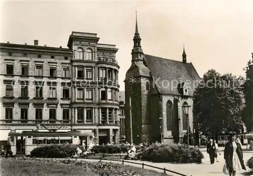 AK / Ansichtskarte  Goerlitz__Sachsen Platz der Befreiung mit Frauenkirche 