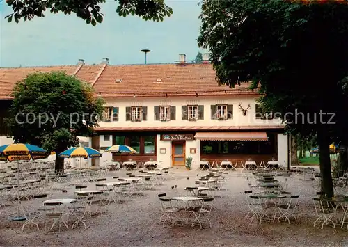 AK / Ansichtskarte  Gauting Restaurant Gaststaette Forst Kasen Gartenterrasse Gauting