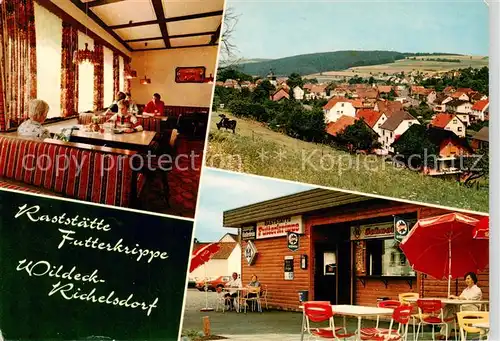 AK / Ansichtskarte 73863281 Richelsdorf Raststaette Futterkrippe Panorama Richelsdorf