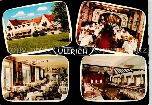 AK / Ansichtskarte 73863297 Elfershausen_Unterfranken Gaestehaus Ullrich Restaurant Festsaal Elfershausen Unterfranken