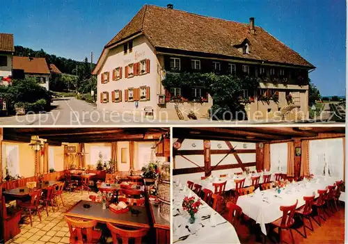 AK / Ansichtskarte  Herdern_Steckborn Gasthaus zum Loewen Restaurant Herdern_Steckborn