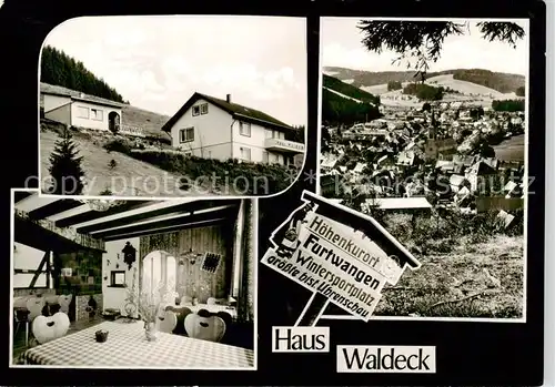 AK / Ansichtskarte 73863348 Furtwangen Gaestehaus Pension Haus Waldecke Panorama Kurort Furtwangen
