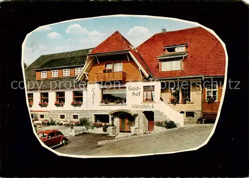 AK / Ansichtskarte  Haeusern_Schwarzwald Gasthof Albtalblick Haeusern Schwarzwald