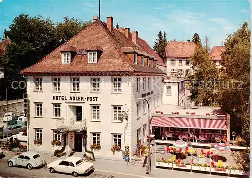 AK / Ansichtskarte 73863363 Neustadt__Schwarzwald_Titisee-Neustadt Hotel Adler Post 