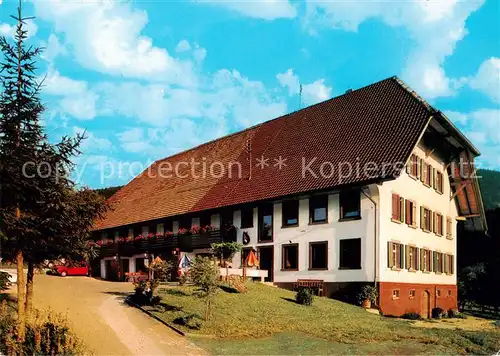 AK / Ansichtskarte  Oberwinden_Elztal Hoehenrestaurant Café Pension Schwarzbauernhof im Schwarzwald Oberwinden Elztal