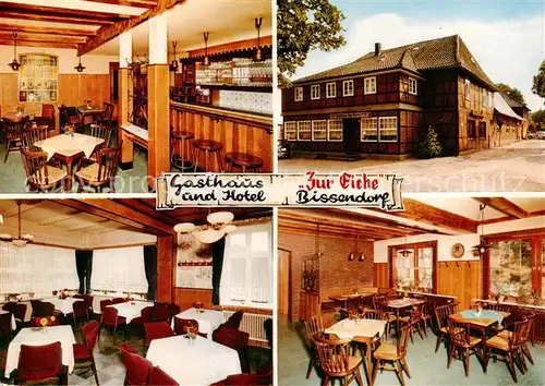 AK / Ansichtskarte 73863381 Bissendorf_Hannover Gasthaus Hotel Zur Eiche Gaststube Bissendorf Hannover