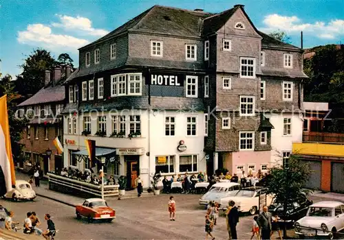 AK / Ansichtskarte  Willingen_Sauerland Hotel Fuerst Waldeck Willingen_Sauerland