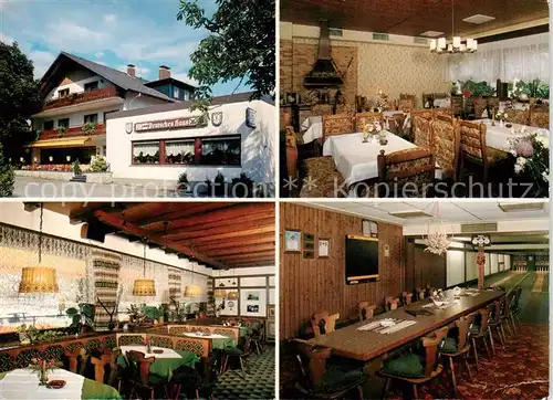 AK / Ansichtskarte  Hagen_Bad_Pyrmont Hotel Restaurant Café Deutsches Haus Kegelbahn Hagen_Bad_Pyrmont