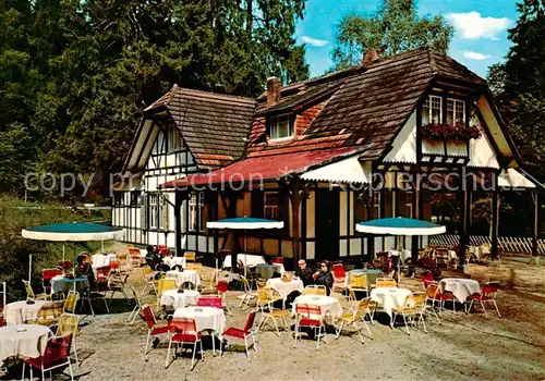 AK / Ansichtskarte 73863423 Bad_Schwalbach Golf-Café Restaurant im Kurpark Gartenterrasse Bad_Schwalbach
