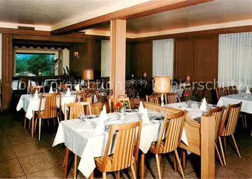 AK / Ansichtskarte 73863431 oedsbach_Oberkirch Hotel Pension Gruener Baum Restaurant 