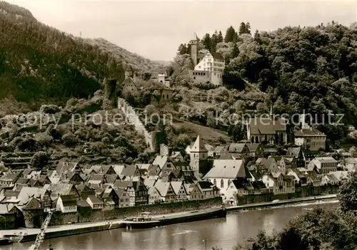 AK / Ansichtskarte  Hirschhorn_Neckar Panorama Hirschhorn Neckar