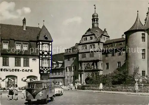 AK / Ansichtskarte  Bad_Mergentheim Schlossblick Bad_Mergentheim