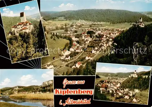 AK / Ansichtskarte  Kipfenberg_Altmuehltal Schloss Panorama Altmuehlpartie Kipfenberg Altmuehltal