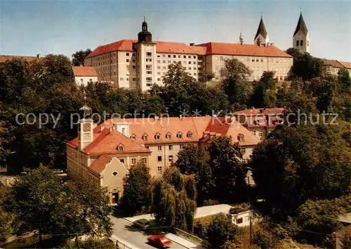 AK / Ansichtskarte  Freising_Oberbayern Blick zum Domberg Freising Oberbayern