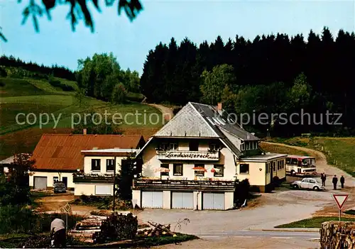 AK / Ansichtskarte  Oberprechtal Hoehengasthaus und Pension Landwassereck Oberprechtal