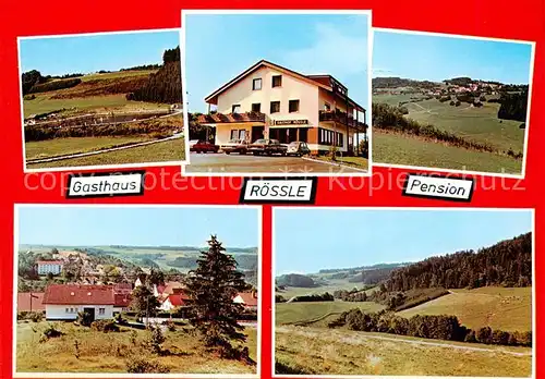 AK / Ansichtskarte 73863488 Fuernsal Gasthaus Roessle Pension Panorama Fuernsal