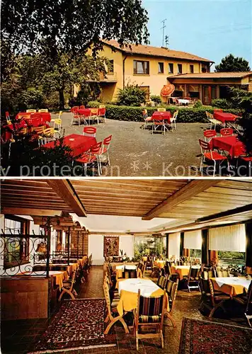 AK / Ansichtskarte 73863531 Roederhof_Pfalz Hotel Pension Roederhof Gartenterrasse Gastraum Roederhof Pfalz