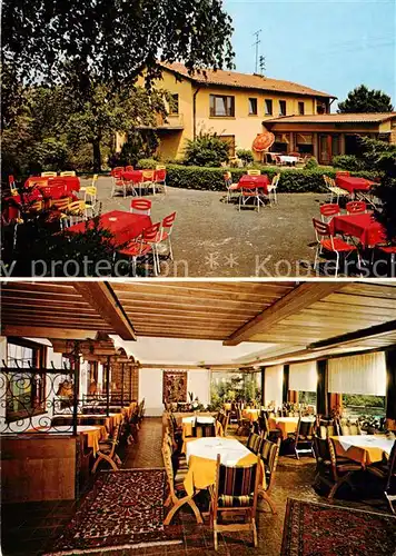 AK / Ansichtskarte  Roederhof_Pfalz Hotel Pension Roederhof Gartenterrasse Gastraum Roederhof Pfalz